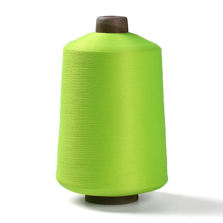 100% Polyester Anti-Bacterial for Socks High Elastic Polyester 75D/36f Imitation Nylon Filament Yarn